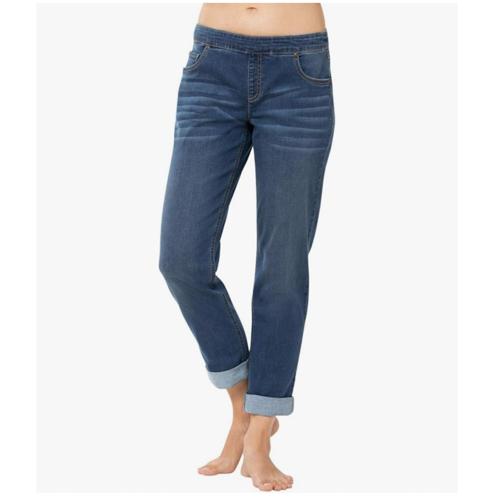 Pajama Jeans Boyfriend Cut 1X Rolled Cuff XL